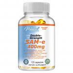 Sam-E Vitamiinilisand - 400 mg portsjoni kohta, aitab parandada m&auml;lu, toetada ajufunktsiooni ja parandada meeleolu. 120
