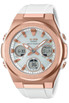 CASIO Baby-G MSG-W600G-7AJF Tough Solar Raadiojuhtimisega Naiste K&auml;ekell Valge