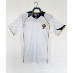 2004 Euroopa meistriv&otilde;istluste finaaliv&auml;ljaanne Portugali kodus&auml;rgi Cristiano Ronaldo Figo Rui Costa retro jalgpallikomplekt M white