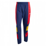 Adidas Originals SS26 Hispaania Rahvuskoondis Jalgpall Vabaaeg V&auml;rviplokk Elastne V&ouml;&ouml;koht Kootud Spordip&uuml;ksid Meeste alaosad KG2576 S