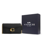 COACH Tabby Lehm Nahast &Otilde;lakott V&auml;ike Naiste Must Gift Box Set (Basic Set + Black Gift Box) must