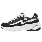 Skechers D'LITES 4.0 Pearl Bear Naiste Tekstiil Nahk Madala S&auml;&auml;rega Isa Kingad Valge Must 896156-BKW 35