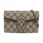 [Kasutatud] Gucci Dionysus GG Supreme Super Mini kott 'Beež' - V&auml;ga hea #RXF6FW ONE SIZE