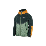 Nike Sportswear Heritage Patchwork Lamb Fleecep Kapuutsiga Jakk 'Hele Roheline/Kollane' CU4447-384 M
