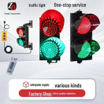Kohandatav punaroheline LED-liiklusignaal garaažidele ja m&auml;nguv&auml;ljakutele 100MM Red-Green 2 units (AC85-265V) red