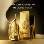 MORAKOT Golden Vacation Eau De Parfum, Burj Al Arabist inspireeritud purjeka luksuslik parf&uuml;&uuml;m meestele ja naistele, idamaise puiduse l&otilde;hn merevaiguga,