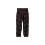 Carhartt WIP S&uuml;gis/Talv 23 Flint P&uuml;ksid - Sametise Mustriga Tr&uuml;kitud Sirge L&otilde;ikega L&otilde;dvad P&uuml;ksid Meeste p&uuml;ksid Pruun I029443-1U6-02 S black