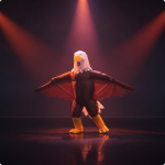 T&auml;ispuhutav kost&uuml;&uuml;m, &otilde;huga t&auml;idetav t&auml;iskere riietus t&auml;iskasvanutele, esinejatele, Halloweeni, lava jaoks Adult Eagle