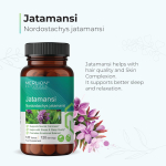 Merlion Naturals Jatamansi Tabletid, Nardostachys jatamansi, 500 mg (120 tabletti)