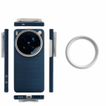 Originaalne magnetiline s&uuml;sinikkiust &uuml;mbris Oppo Find X9 Ultra jaoks Kevlar traadita laadimise tagakaane &uuml;mbris OPPO FIND X9 Ultra jaoks 1PC&ForFind X9 Ultra sinine
