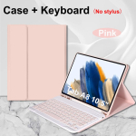 Kaitse&uuml;mbris Samsung Galaxy Tab A8 10,5-tollisele, Traadita Bluetooth-klaviatuuriga kate Tab A8 10,5-tollisele, Samsungi Smart Stand kate Tab A8 10.5 inch&English keyboard
