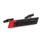 3D ABS Kroom Must Logo SQ3 SQ5 SQ7 Embleem Auto Esiv&otilde;re M&auml;rk Tarvikud Audi SQ