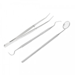 3tk/4tk hambah&uuml;gieeni t&ouml;&ouml;riistade komplekt Hambaarsti hambasond, peegelpintsetid, hammaste hoolduse puhastust&ouml;&ouml;riist 3Pcs