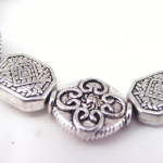 Les Tr&eacute;sors De Lily [F1763] - Bracelet 'Kilimanjaro' Argent&eacute; h&otilde;be