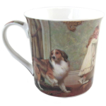 Lily's Treasures [Q0254] - portselanist kruus  Charles Burton Barber  - 85x85 mm pruun