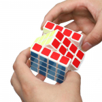 V&auml;rviline Magic ABS &uuml;lisujuv professionaalne kuubik Rubik laste pusle, keerutav m&auml;nguasi, stressi leevendamine 4 layers