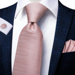 Hi-Tie New Fashion Meeste Lips Business Kaelalips Hanky ​​Mansetin&ouml;&ouml;pide Lipsu Komplekt N-3247