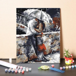 L&otilde;uendinumbrid &Otilde;limaal Kunst Kodukaunistus Digitaalne &Otilde;limaal DIY V&auml;rv numbrite j&auml;rgi 40x50cm no frame