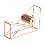 Metalllindi jaotur Rose Gold lauaarvuti kleeplindi l&otilde;ikur kontoritarvete lauakaunistus Heleroosa