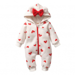 Kantavad imikute r&otilde;ivad, vibus&otilde;lmega dekoratiivkost&uuml;&uuml;m v&auml;ikelapsele 3-6M valge