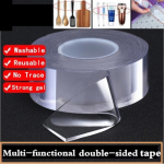 Korduvkasutatav j&auml;lgedeta kahepoolne maagiline nanoteip-geelk&auml;epideme kleebis Eemaldatavad pestavad teibid, paksemad