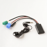 Renault 2005-11 Adapter Auto Bluetooth 5.0 Stereo Audio AUX kaabel Duable
