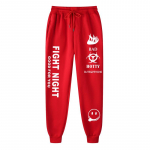 2022. aasta s&uuml;gistalv Kirjatr&uuml;kk dressip&uuml;ksid kottis p&uuml;ksid Naiste Joggers Harajuku pliiatsp&uuml;ksid p&uuml;ksid keskmise v&ouml;&ouml;kohaga dressip&uuml;ksid M punane