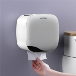 Puntsivaba tualettpaberi hoidikkast veekindel hoiuruum WC paberi hoiustamisrest paberr&auml;tik K&ouml;&ouml;k Vannituba Hoiukarp