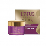 Lotus Herbals YouthRx Anti Ageing Nourishing Night Cream for women, 50g