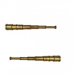 50,8 cm messingist Victorian Marine Teleskoop London 1915 puidust kastiga