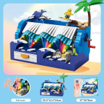 KAZI kollektsiooni muusikakarp Chasing The Waves Suvine Yizhi kokkupandud ehitusplokk salvestusfunktsiooniga Loov kingitus