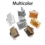 50 tk/partii Cove Klambrid Juhtme otsakorgid String Lint nahast klambriga kaelakee k&auml;ev&otilde;ru &uuml;hendus ehete valmistamise tarvikute jaoks 40mm x 50pcs