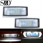 2tk TT 8N 1999-2006 auto tagumised valged LED numbrim&auml;rgi tuled Canbus auto parkimise m&auml;rgituled