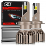 2tk suure v&otilde;imsusega 120W 80000LM H7 H4 H11 LED esitule pirnid H1 H8 HB3 9005 HB4 9006 9012 Hir2 turbo esilatern CSP kiibid 6000K valged auto veoauto tuled H7