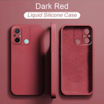 Vedel silikoon&uuml;mbris XiaoMi RedMi 12C REDMI12C 12 C Silicon Fashion Pehme p&otilde;rutuskindel t&auml;iskate jaoks RedMi 12C tumepunast v&auml;rvi