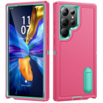 Tugev 2-&uuml;hes tk silikoonist mobiiltelefoni koti&uuml;mbris Samsung Galaxy S23 Ultra 5g S23 Plus S22 Ultra A54 A14 A13 A53 A04s Capa jaoks for Galaxy S22 taevasinine v&auml;rv