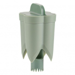 Pipra s&uuml;damiku eemaldaja Sharp sakiline 2-&uuml;hes libisemisvastane ergonoomiline t&ouml;&ouml;j&otilde;udu s&auml;&auml;stev, raske t&scaron;illi jalapeno s&uuml;damiku eemaldamise t&ouml;&ouml;riist k&ouml;&ouml;gividinad roheline