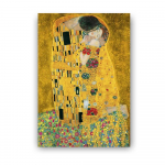 Retrokuulus Gustav Klimti plakatid ja tr&uuml;kised L&otilde;uendimaal Kaasaegne kodukaunistus Seinakunstipilt interj&ouml;&ouml;ri elutuppa ilma raamita 50*70cm
