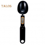 M&otilde;&otilde;tulusikas 0,1-500g Kaasaskantav mugav toidujahu Digitaalne lusikaskaal k&ouml;&ouml;gitarbed must