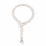 Elegantne mitmekihiline simulatsiooniga p&auml;rlikett kaelakee naistele Vintage pulmamood Choker krae ehted peokingitus valge