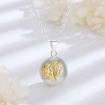 Bola de Grossesse Arbre et Collier cadeau future maman