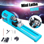 150W 12V-24V cnc minihelmeste masin Miniatuurne treipink DIY puidut&ouml;&ouml;tlemine treipink lihvimine poleerimishelmed puuri p&ouml;&ouml;rlevate t&ouml;&ouml;riistade komplekt