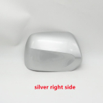 Subaru Forester SH 2008 2009 2010 auto tiivaukse k&uuml;lje v&auml;lisk&uuml;ljele tahavaatepeegli kaane kork silver right side white