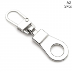 5 tk Metallist t&otilde;mbluku t&otilde;mbaja asenduslapp T&otilde;mblukk Liugurid Pea T&otilde;mblukupea Eemaldatav seljakotid Rahakotid &Otilde;mblustarvikud