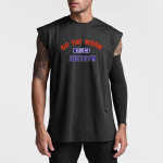 Muscleguys Professionaalne sporditopp Meeste Fitness Jooksu T-s&auml;rk Kiirelt kuivav higi neelav varrukateta T-s&auml;rk M must