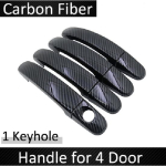 Must s&uuml;sinikkiud Ford KUGA MK1 2008~2012 2009 2010 2011 uksek&auml;epideme katte Srickeri kaunistused autole Handle 4 Door gray