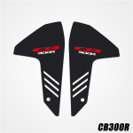 Kodaskini 3D k&uuml;ljekleebised paagipadja gaasi&otilde;li kleebis Mootorrataste kaunistustarvikud Honda cb300r CB 300R CB 300 jaoks 2D Black black