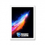 Rocket League M&auml;ng Plakatitoa sisustus Videom&auml;ng Neoonautoprindid Seinakunst Moodne poistetuba Elutuba Kodukaunistus L&otilde;uendimaal 60X80cm No Frame