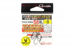 Gamakatsu 67297 Single 58 BL Barbless Hooking Master konks, suurus 8 (1207)