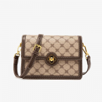 Naiste Crossbody kott Retro 2023 uus k&auml;eshoitav tr&uuml;kitud &uuml;he &otilde;la &uuml;mbrikuga v&auml;ike kandiline kott M